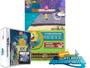SpongeBob's Atlantis SquarePantis (Europe) (Es,It) Cover